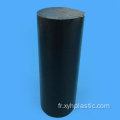 Canne en nylon de coulée MC noire de 250 mm de diamètre